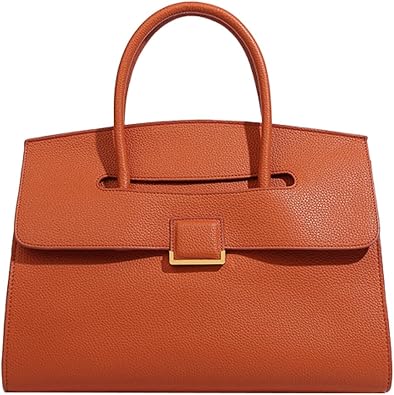 Womens Fashion Tote Bag Large Vegan Leather Handbag Vintage Shoulder Purse Ladies Working Satchels Briefcase