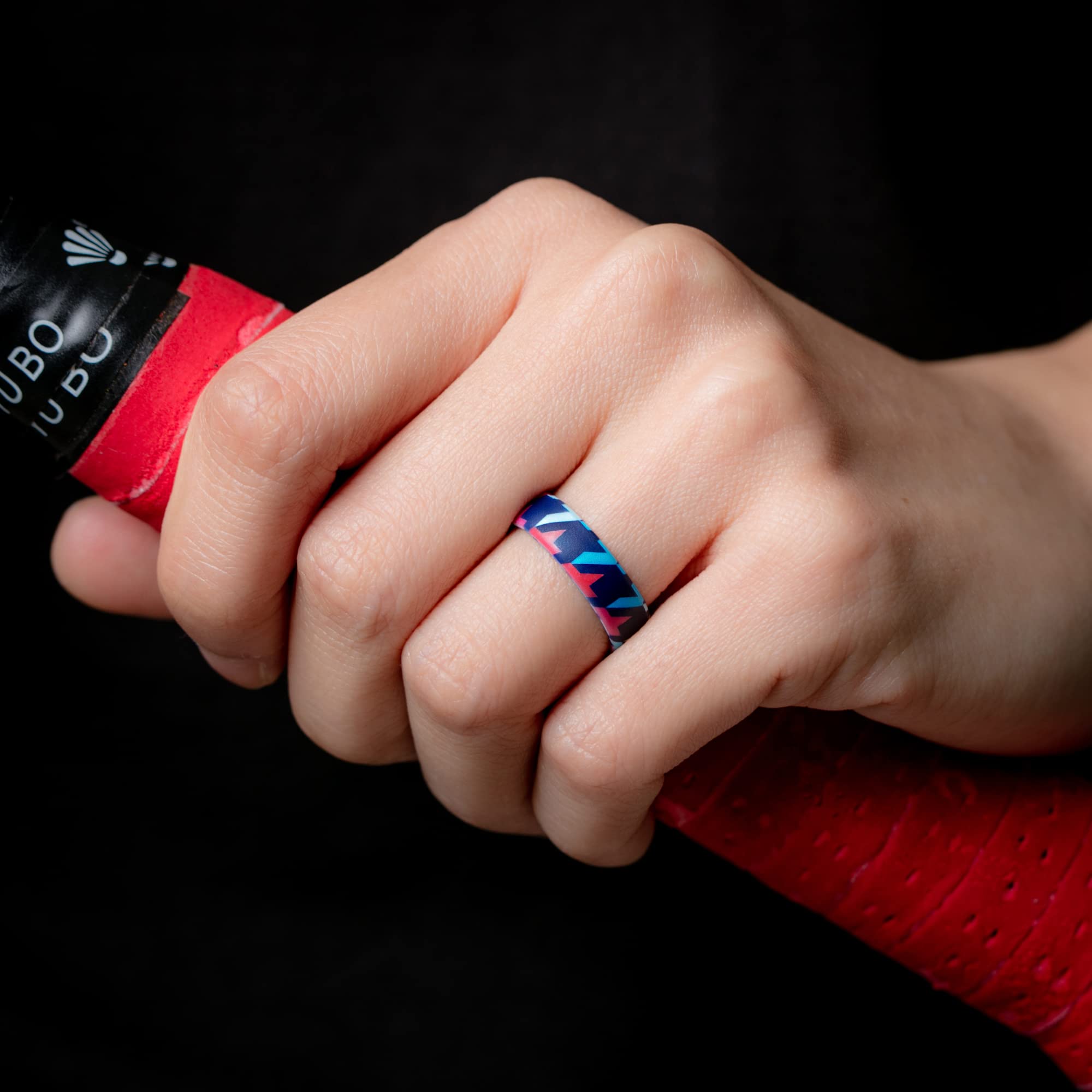 ThunderFit Alliance en silicone avec diamants de 1,3 à 2,5 cm de large