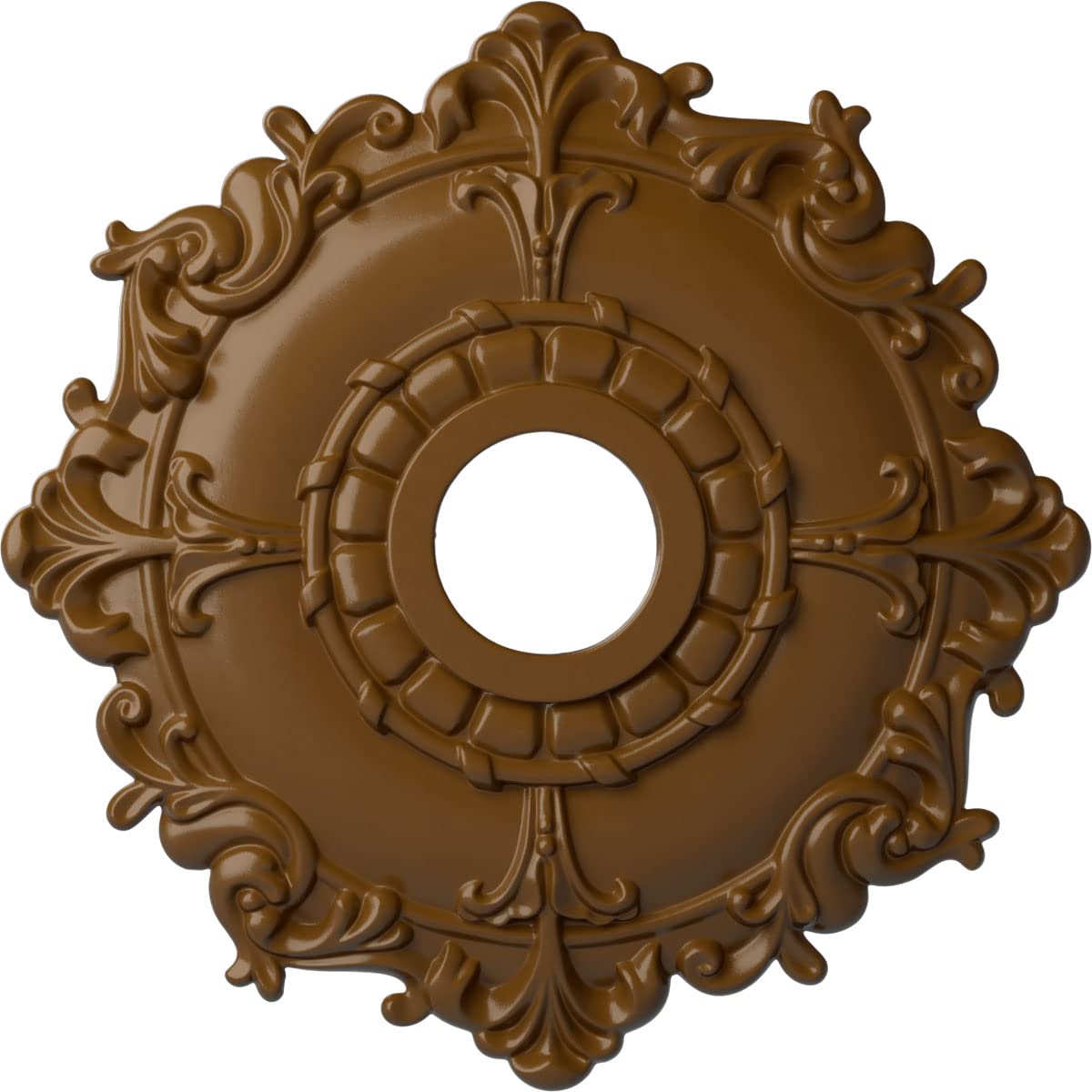 18"OD x 3 1/2"ID x 1 1/2"P Riley Ceiling Medallion (Fits Canopies up to 4 5/8") — Amazon image 28