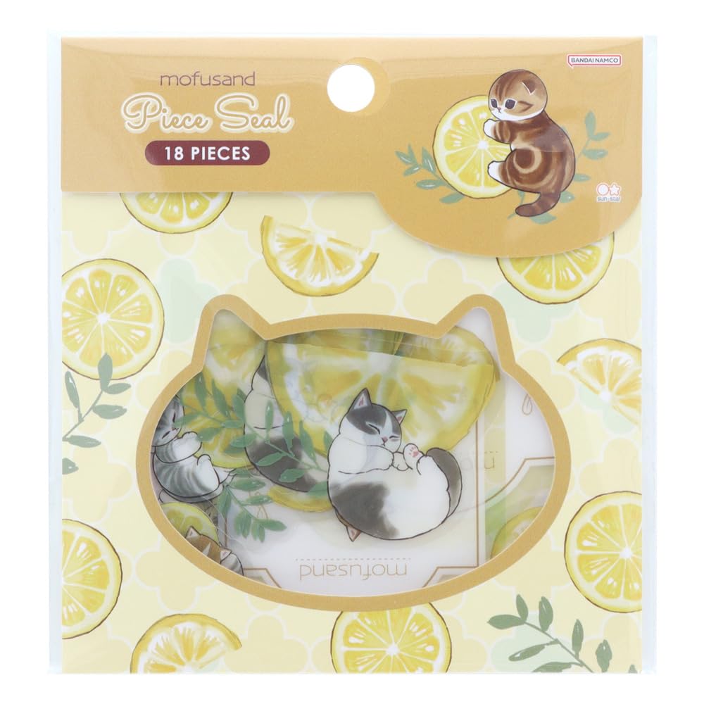 Sceau de paix Mofusand Sunstar S8588554 tampon encreur japonais Thé au citron