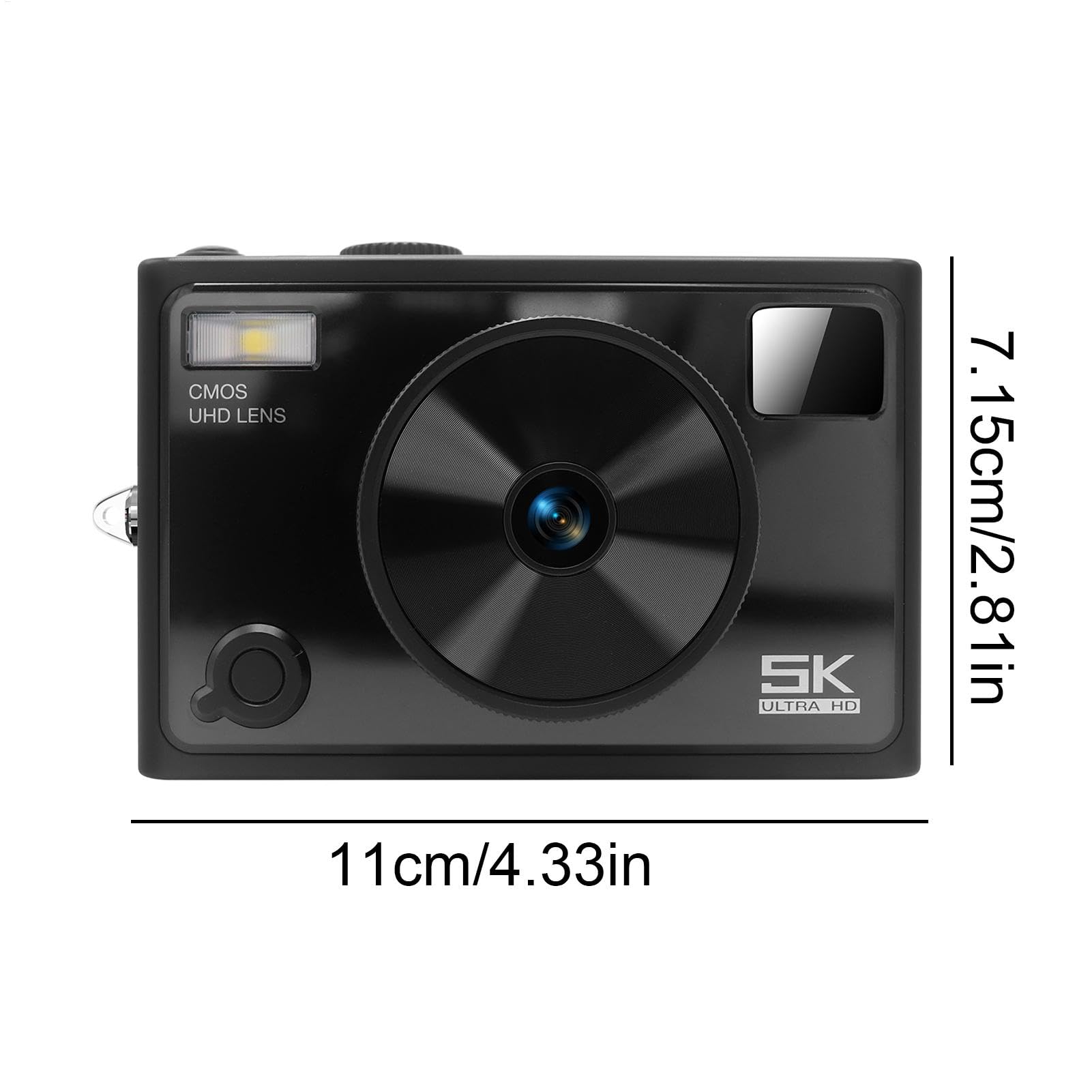 Cámara SLR, cámara Digital de Viaje Cámara de Viaje pequeña compacta | Herramienta de toma de fotos profesional, anti-shake, pantalla IPS de 2.8 pulgadas, accesorios de fotografía para vlogging
