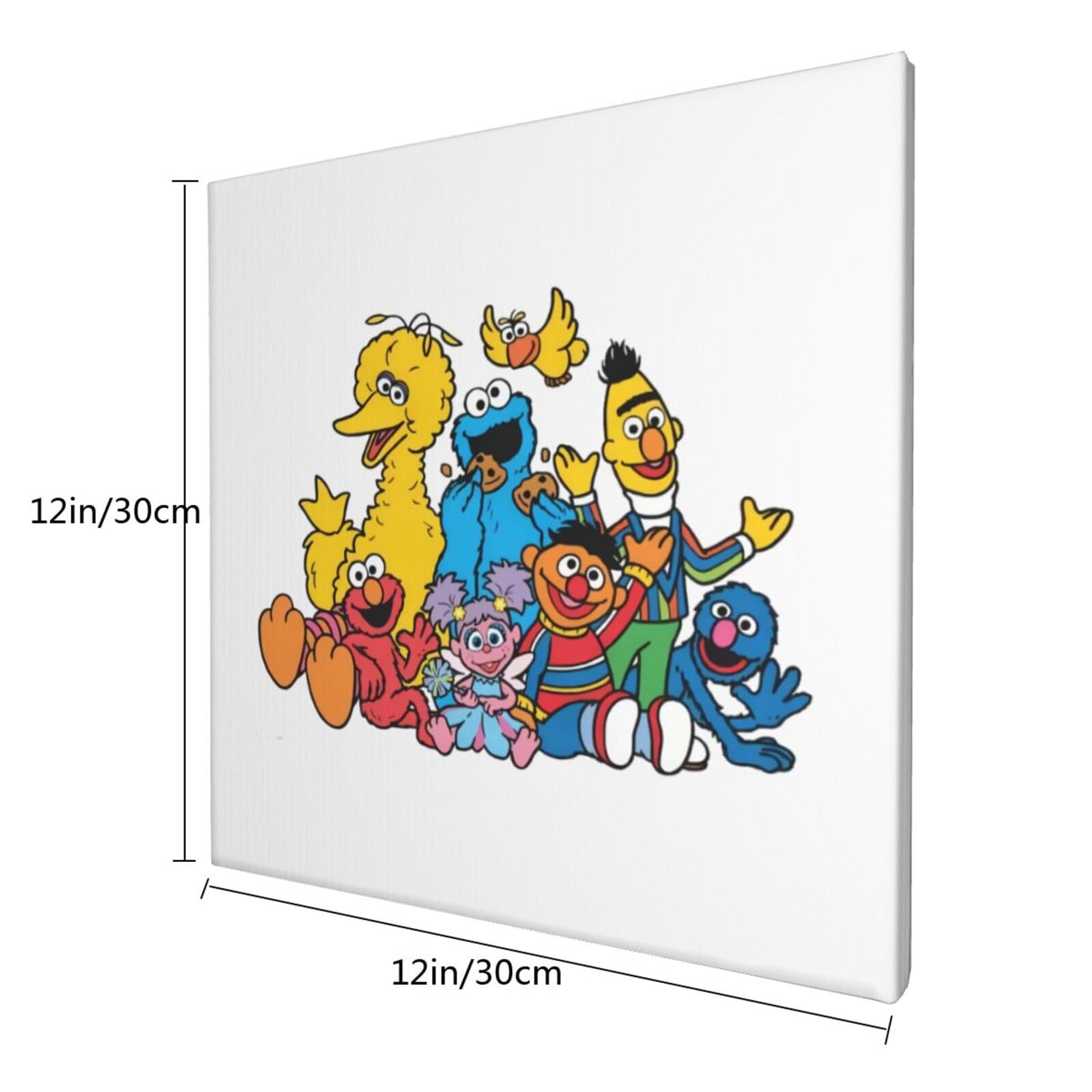 Amazon.co.jp: セサミストリート エルモ キャンバス絵画 アートパネル