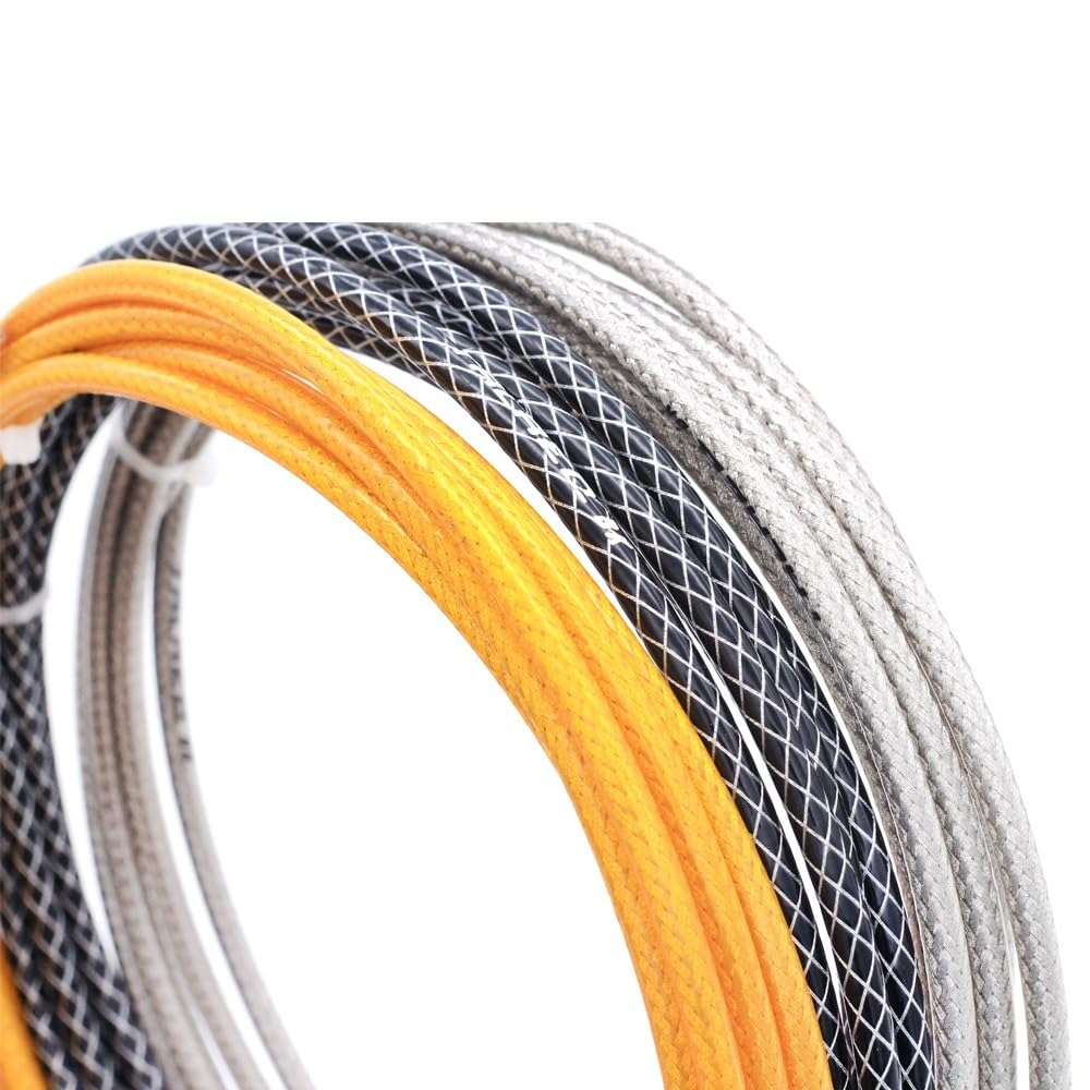 Bicycle Brake line, Brake & Derailleur Cable Housing 5mm Multicolor 3 Meters(Silver- Fits Brake)