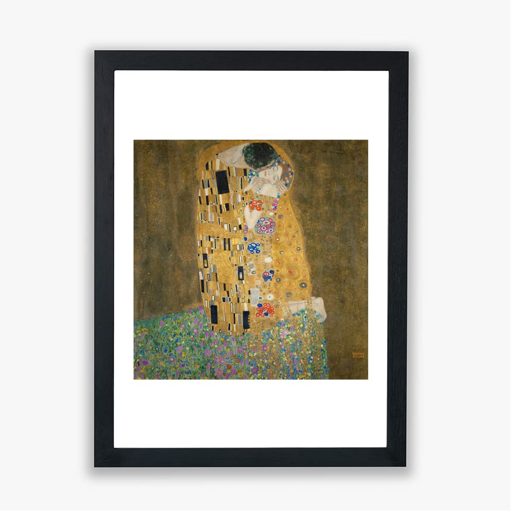 Gustav Klimt Le Baiser impression murale XL habiller grand mur blanc salon