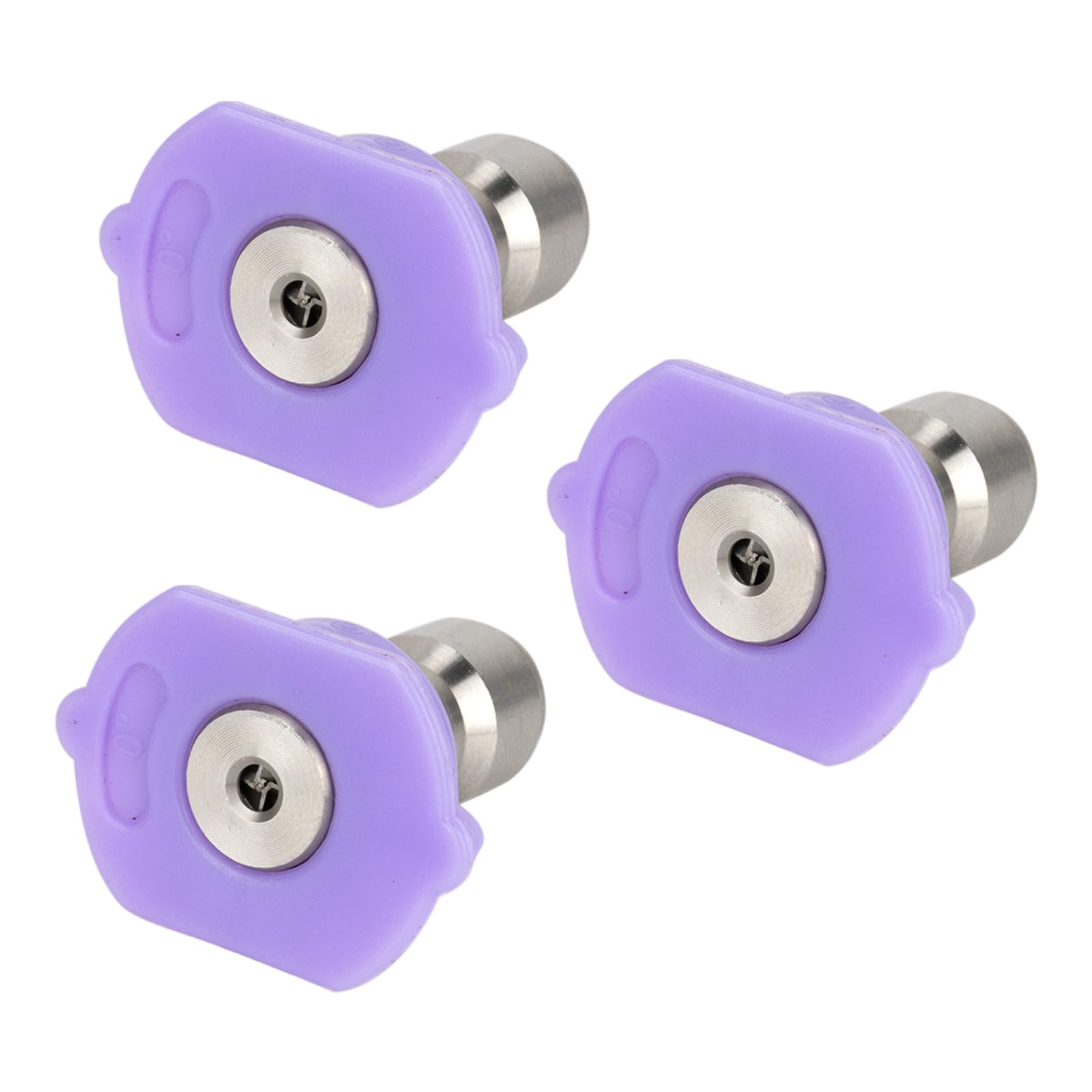 Bottone Men's Pressure Washer Sprayer Nozzle Tip 1/4" Quick Connector Plugs Thread 0 Degree Water Jetters Nozzle Pressure Washer Tip