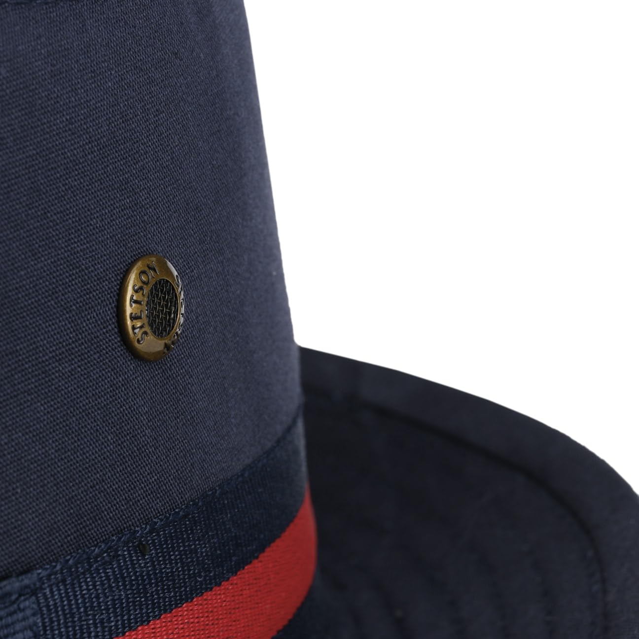 Stetson Classic Band Sombrero Pork pie Tela Proteccion UV 40 Hombre Primavera Verano