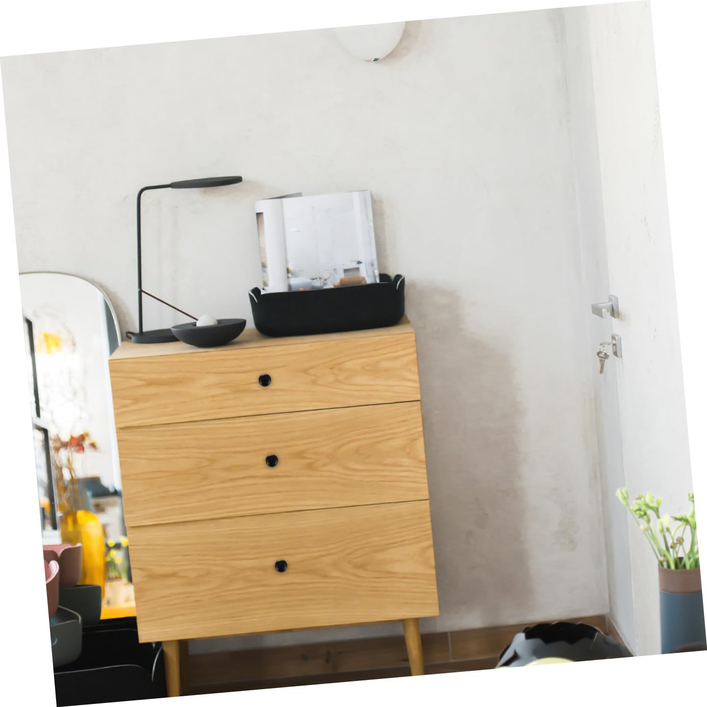 3 Set Pomelli Armadio Alluminio Nero Maniglie Rotonde Per Mobili Multifunzionale Facili Da Installare Resistenti E Sicuri Per Armadietti Comò E Librerie 12 Pezzi*3