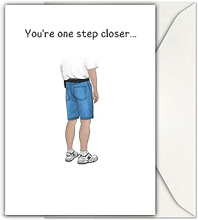 Funny Birthday Card for Men – for him | Great Happy Bday Gift for Boyfriend, Husband, Brother, Dad, Best Friend, Son | 30th 40th 50th 60th 70th - Rude Joke Old Man Jhorts Gag Humor Greeting Cards