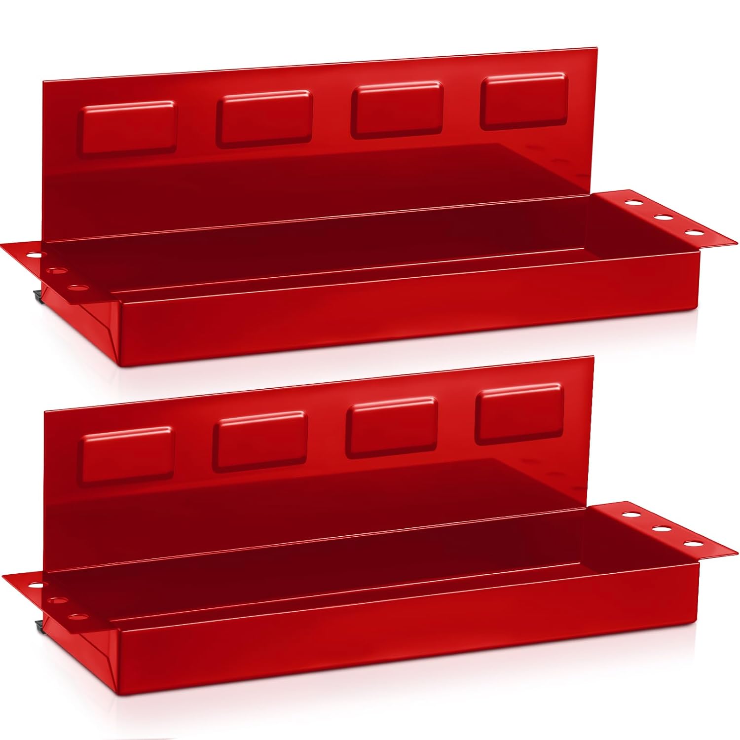 Tandefio 2 Pcs 12" Tool Box Tray with Screwdriver