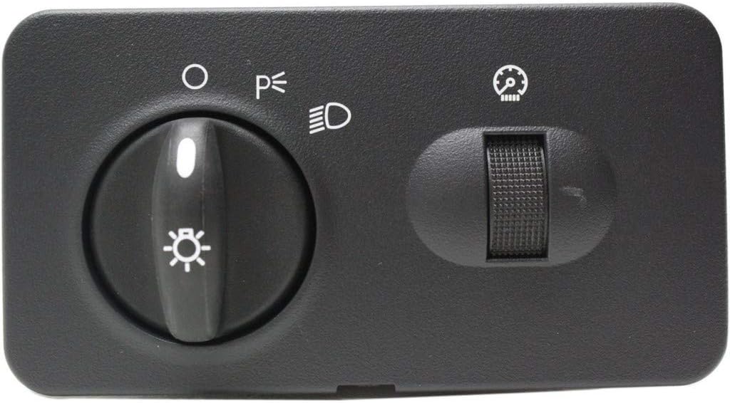 Headlight Switch For Ford F-250 / F-350 / F-450 / F-550 Super Duty 2001 02 03 2004 | 10 Male Terminal | Female Connector