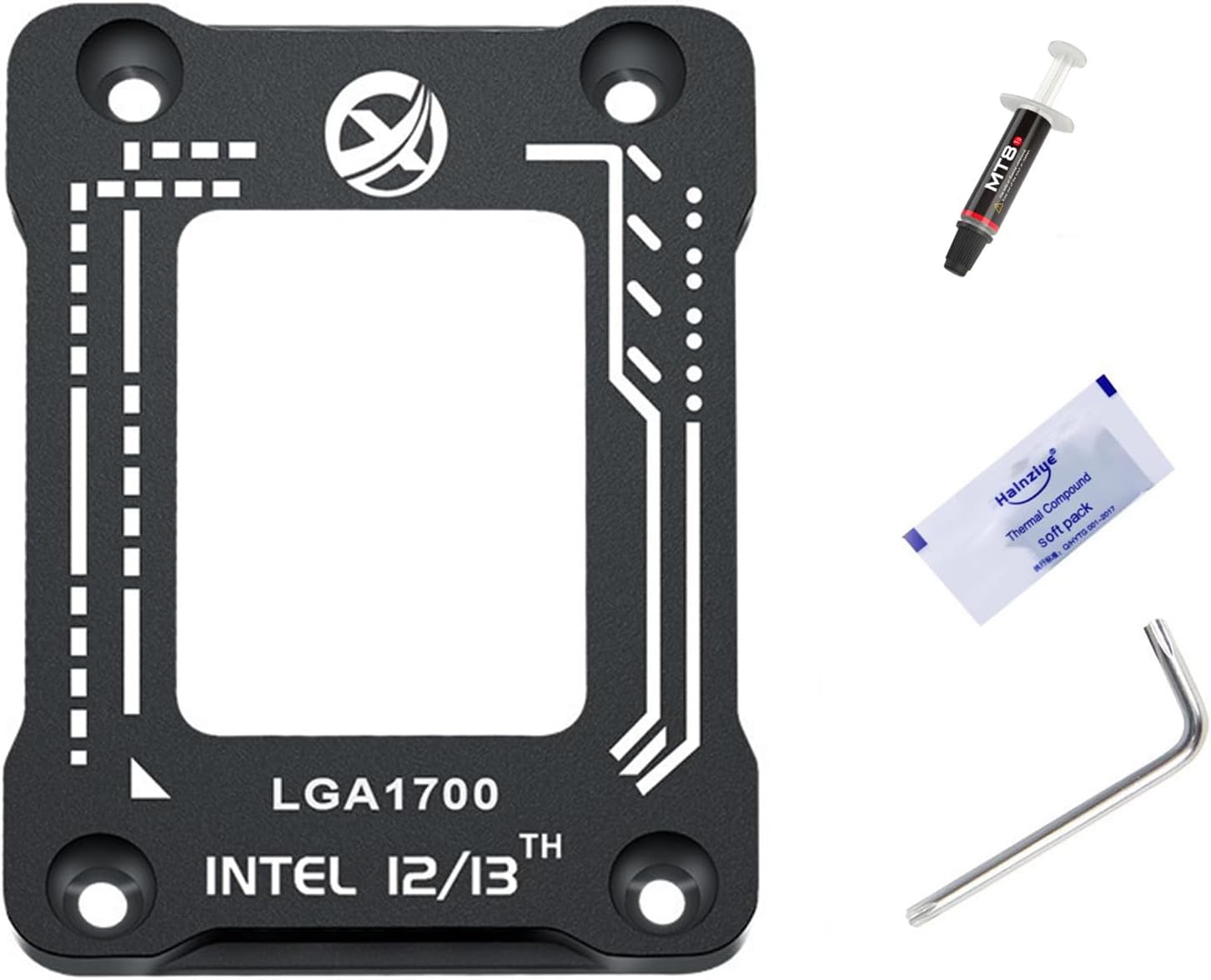 LinJie CPU Fixed Fastener,Contact Frame for CPU LGA 1700 Retrofit Kit