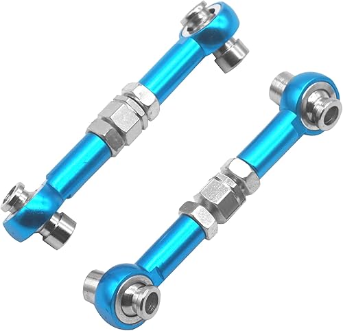 Miniatura 5 de 4 piezas ShareGoo RC de aluminio de dirección servo varilla tensor 102017 compatible con Himoto RedCat Racing 110 On-Road RC Car