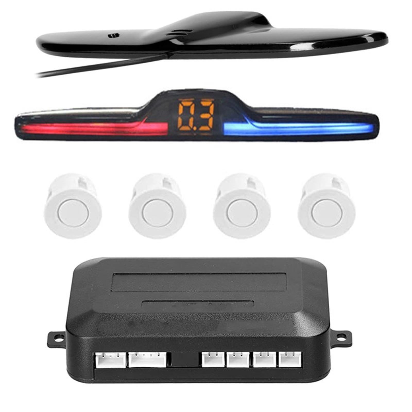 Car Parking Sensors 4 capteurs Capteur Stationnement