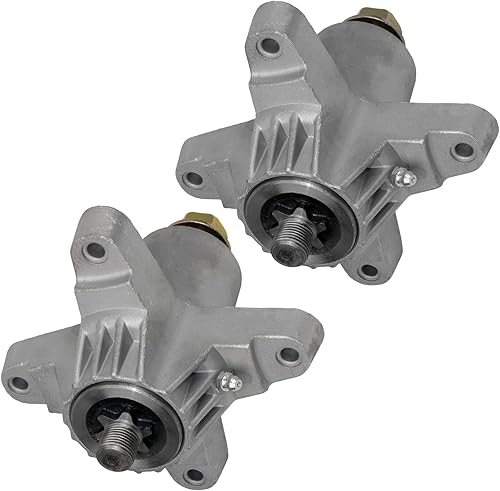 Miniatura 6 de Caltric Conjunto de 2 husillos compatible con MTD compatible con Cub Cadet compatible con Troy Bilt 918-0142 618-0142 918-0138 618-0138