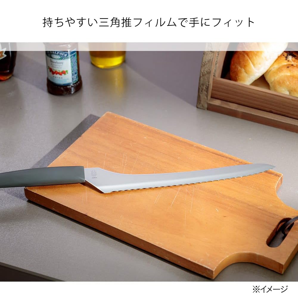Amazon｜カインズ(CAINZ) もちやすいパン切包丁 刃渡り23.5cm 包丁 燕