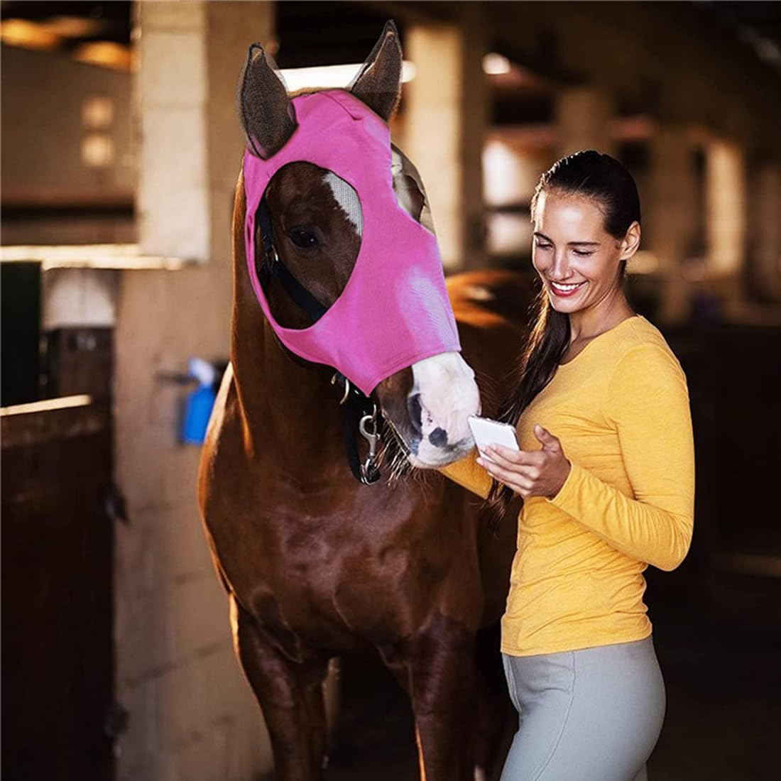 Maschera Antimosche Cavallo Antimosche Per Cavalli