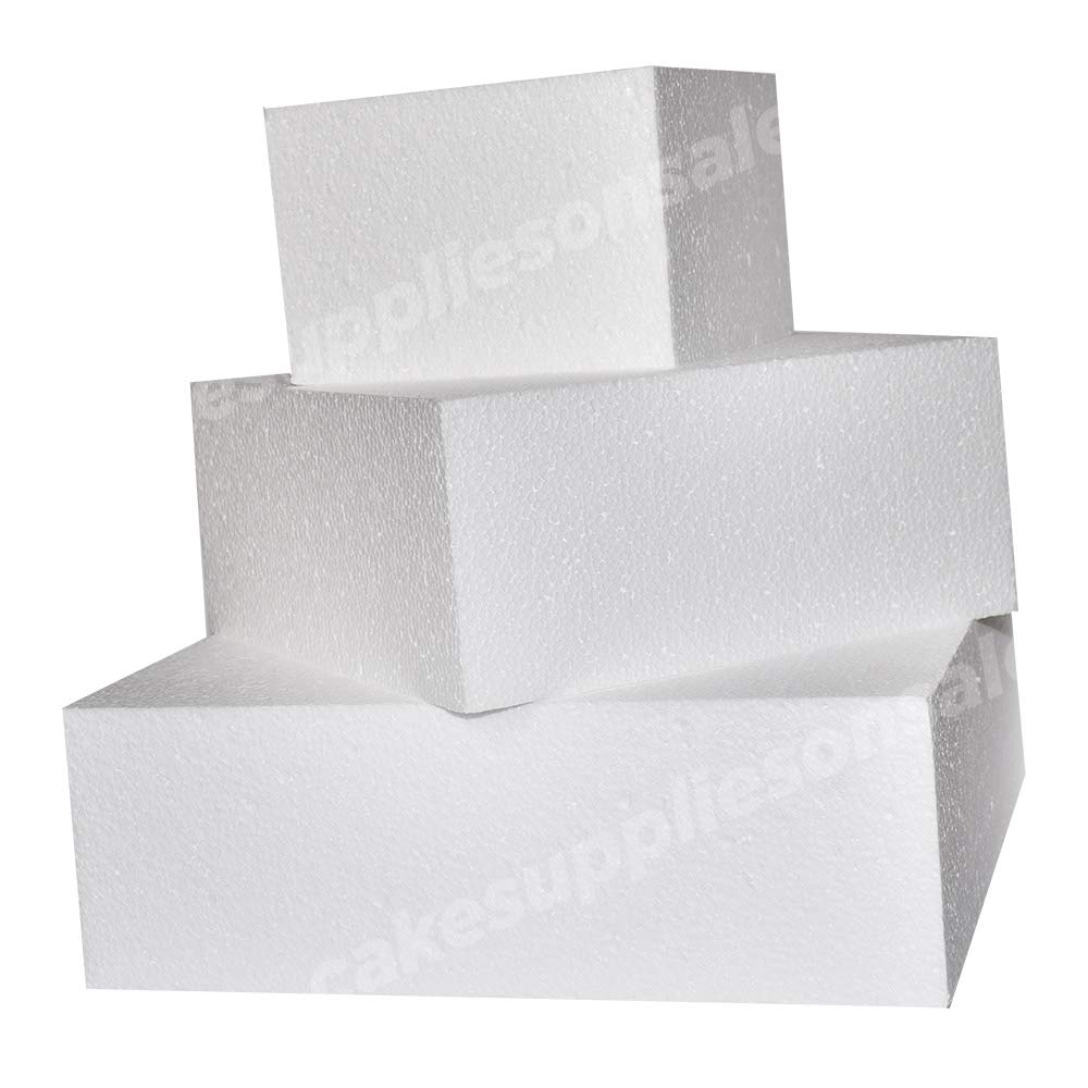 Kuchen-Schnuller, quadratisch, 25,4 cm, 12,7 cm hoch
