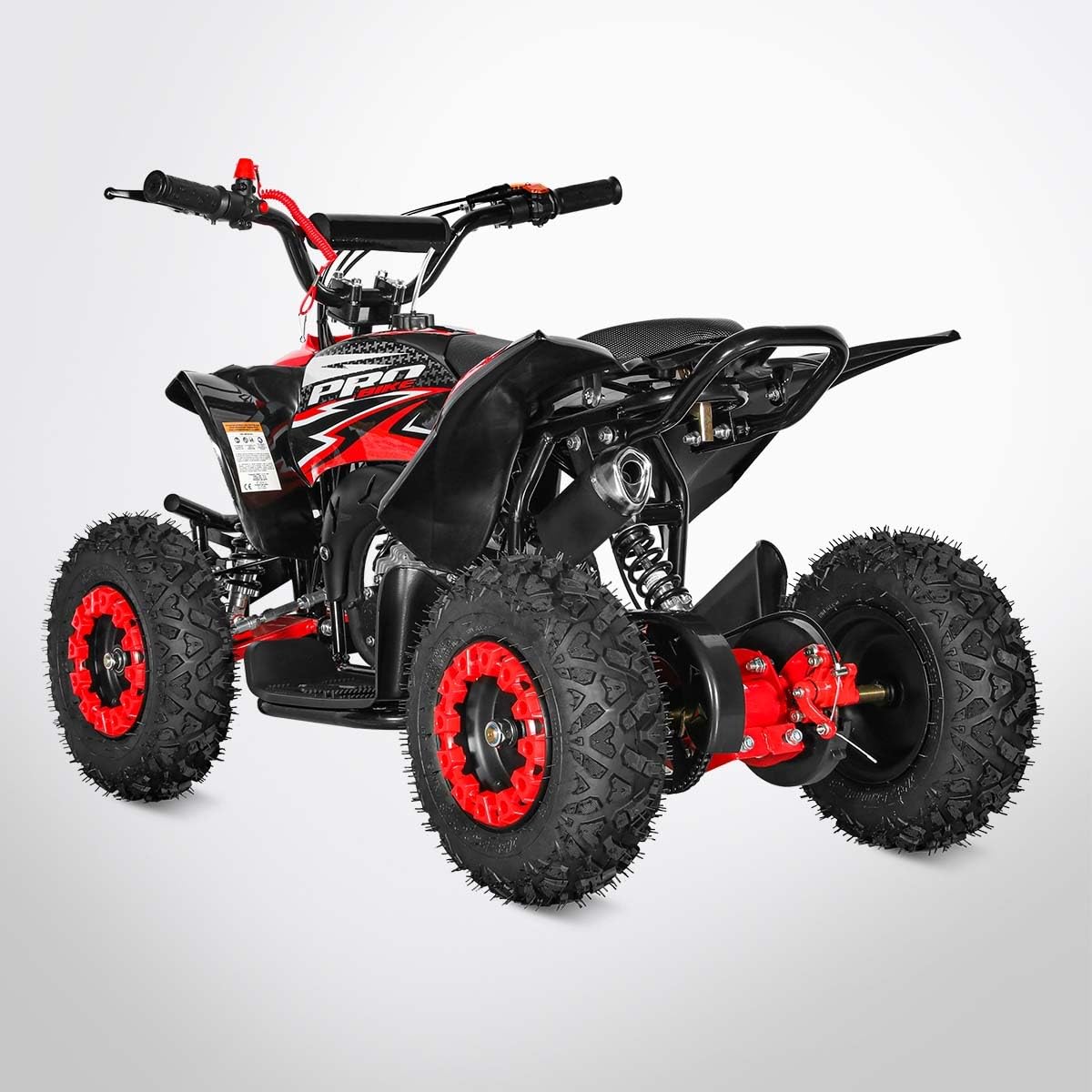Pocket Quad TIRAX 49 - Mini Quad Enfant 50cc - Rouge
