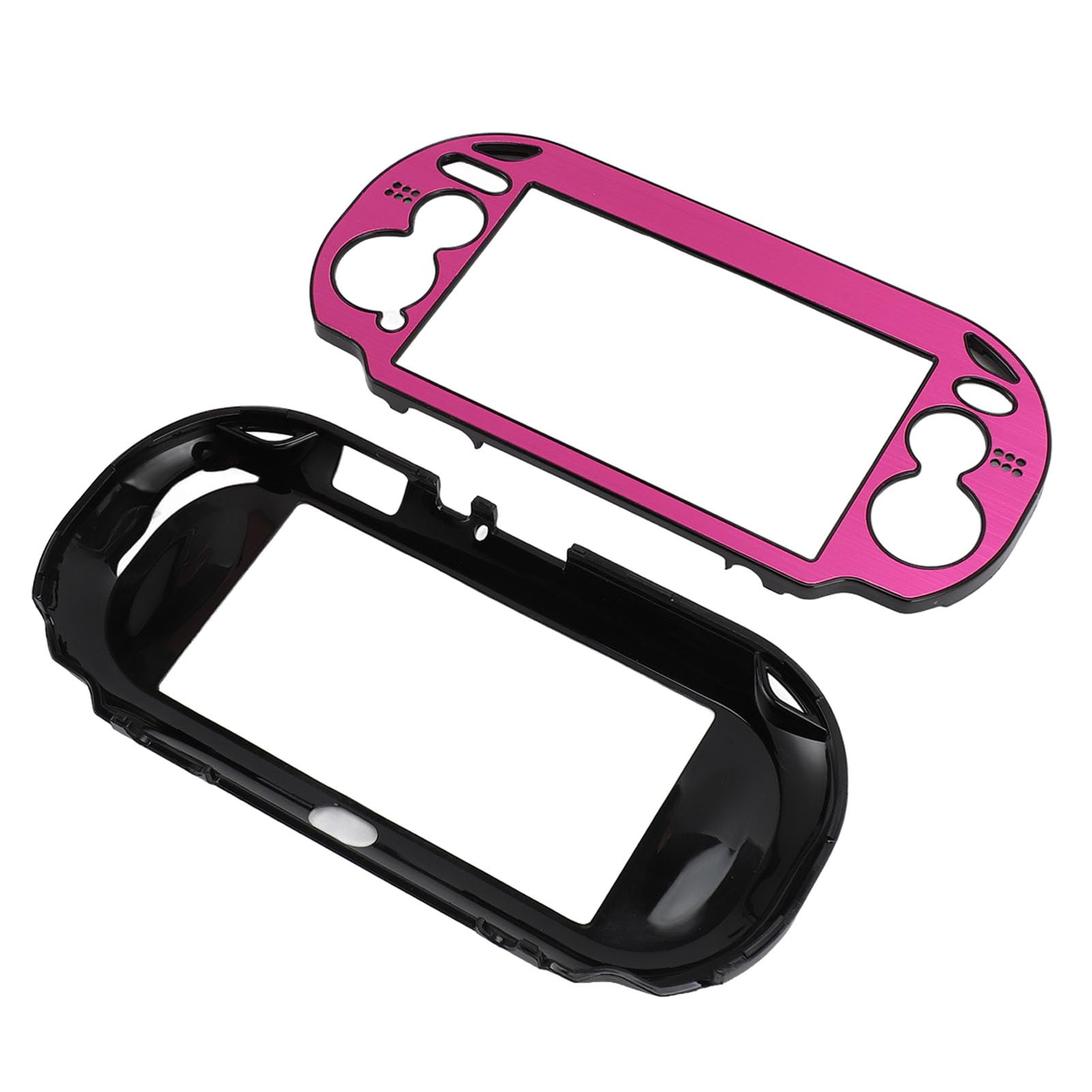 Coque pour Console 1000, Coque Rigide pour 1000 pour Remplacement PSV 1000, Coque de Protection Rigide en Alliage D'aluminium (Rouge Clair)