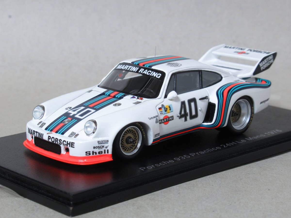 Amazon.co.jp: 1/43 Porsche 935#40 Practice Le Mans 1976 : Hobbies
