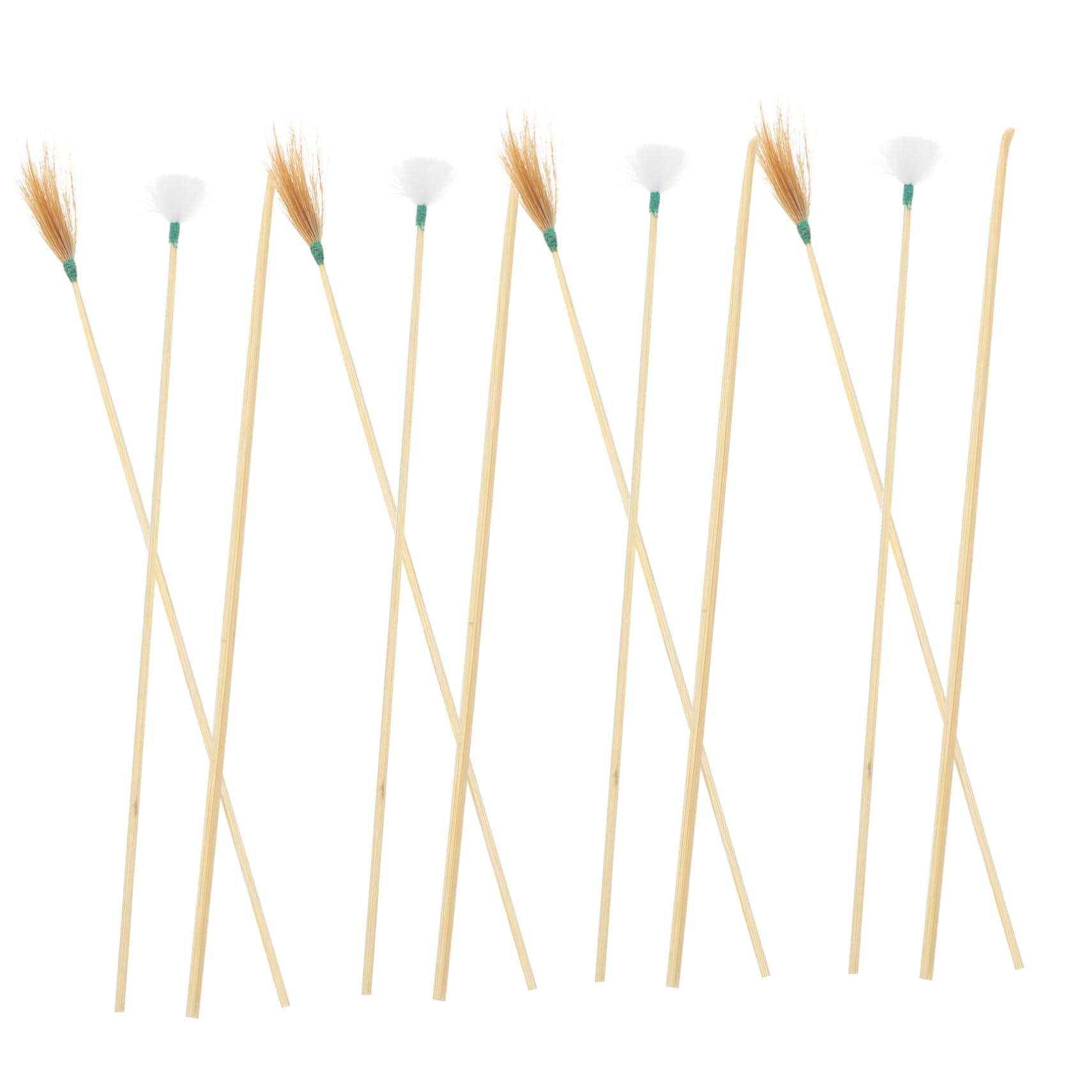 FOMIYES Bamboo Ear Spoon Set 5 Sets of Earwax Pickers Removal Tools Safe Comfortable for Daily Use