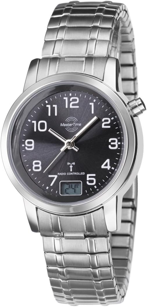 Master Time Radio Controlled Basic Series Ladies Watch MTLA-10309-22M