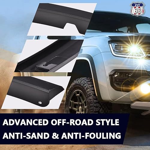 Miniatura 7 de PIT66 Fender Flares Compatible With 2011 2012 2013 2014 2015 2016 2017 Jeep Grand Cherokee Front Right Wheel Flares 1 Pc