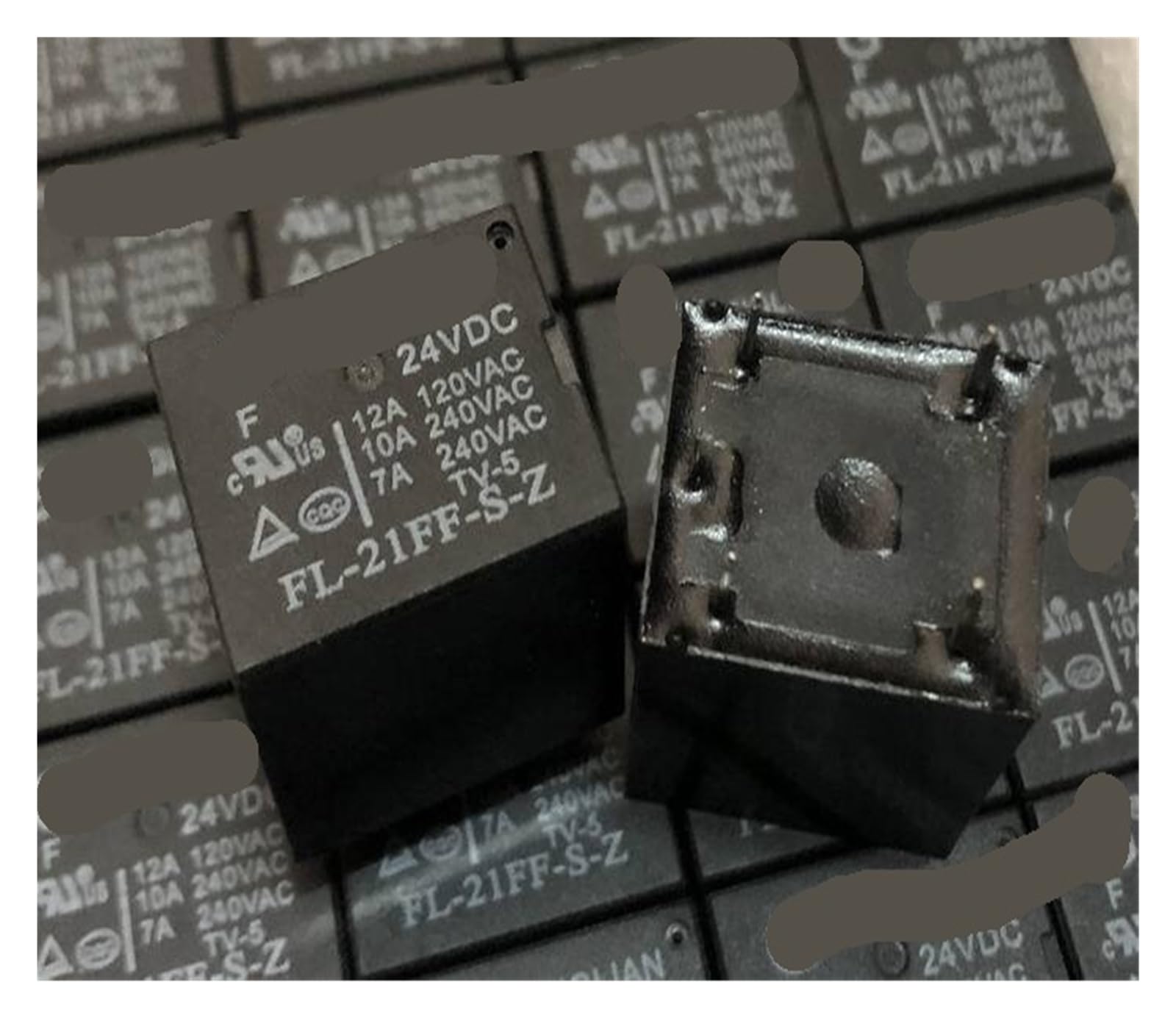 Relé de 5 pines FL-21FF-SZ 24VDC para control de circuitos de automatización industrial 3