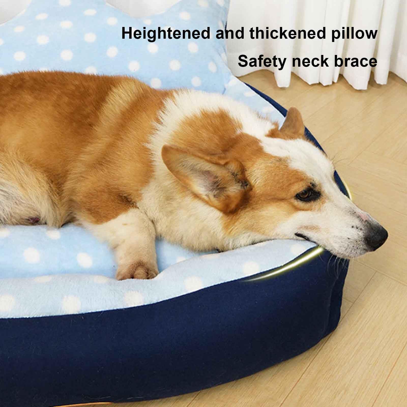 Cama Lavable para Perros y Gatos pequeños y medianos, súper Suave y esponjosa, Lavable a máquina y con Funda extraíble.