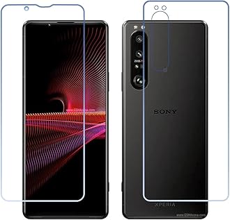 DVTECH� (Front and Back Front and TPU Back Best Fit Premium screen protector for Sony Xperia 1 III (Not a Tempered glass)