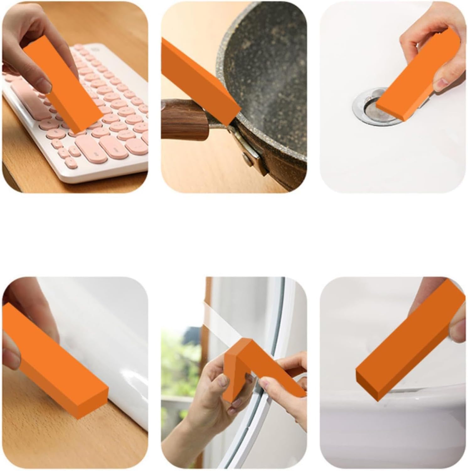 Rust Eraser for Cast Iron Powerful Multi-functional