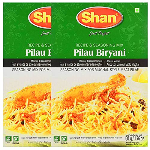Shan Pilau Biryani Masala, 1.76 oz ℮ 50 g, 2 Pack (B07VNBLF4J) Amazon Price History, Amazon Price Tracker