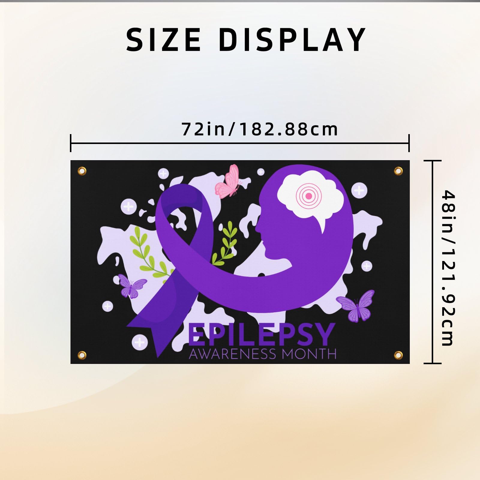 EPOLEPSY AWARENESS MONTH Banner For College Dorm