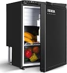 BODEGACOOLER 12V Fridge, RV Refrigerator, 12 Volt Fridge Freezer 83L, 2.9 Cu.Ft Dual Zone Car Refrigerator with Reversible Door,Lock, -4 to 46℉ APP Control Electric Cooler for Travel Outdoor Camping