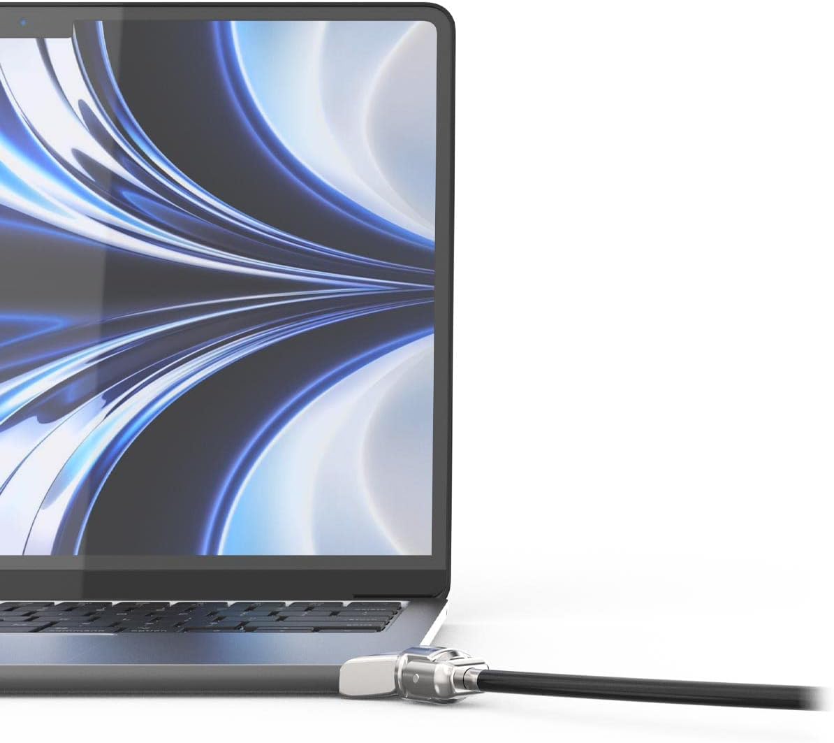 Compulocks Ledge Lock Adapter & keyed Cable Lock for