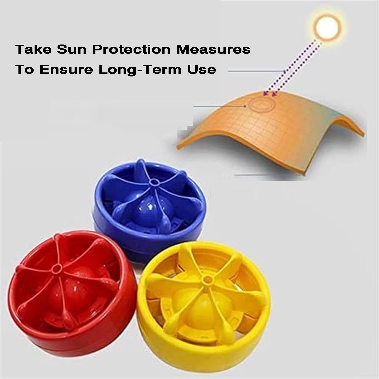 Tensor de línea de Carril de Piscina Hexagonal (15 cm) con Gancho