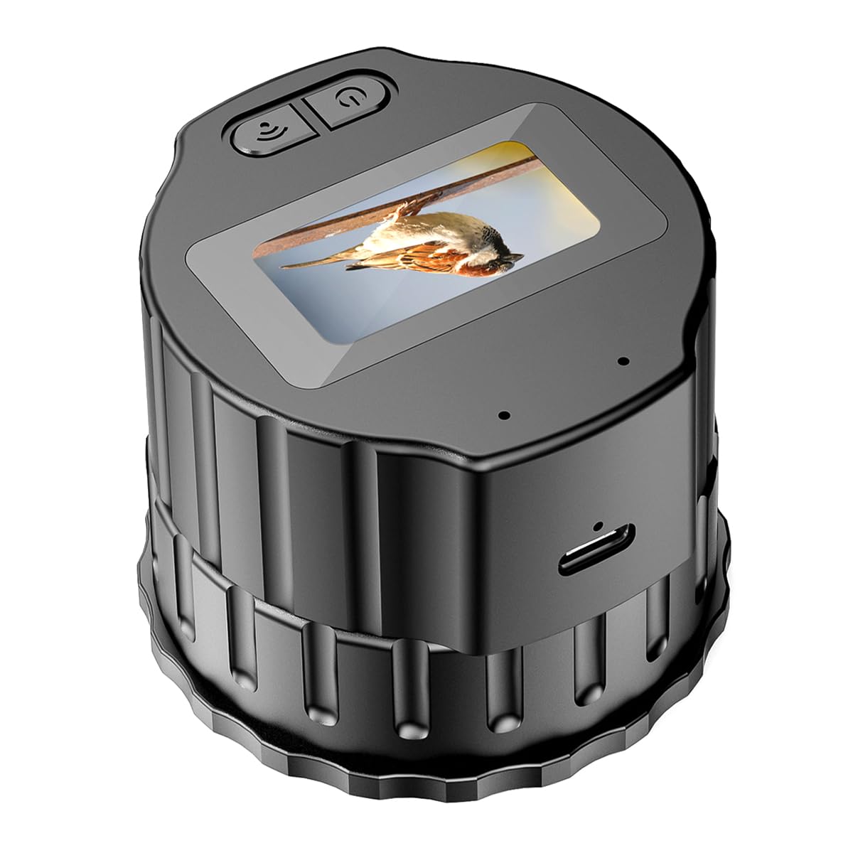 Alide Telescopio con oculare WiFi, telescopio elettronico wireless HD, cannocchiale portatile per birdwatching
