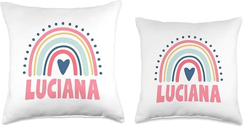 Miniatura 3 de Idea Regalo Personalizzata con Nome Gifts Idea Luciana Name Custom Woman Myth Legend - Almohada para fiesta de cumpleaños, 18 x 18 pulgadas,