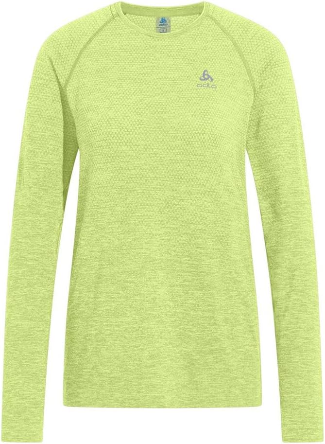 Odlo T-Shirt L/S Crew Neck Essential Seamless - T-shirt Technique Femme | Achat En Ligne