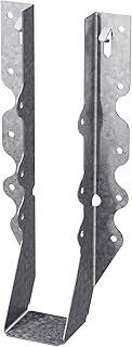 Simpson Strong-Tie LU210 Light Face-Mount Joist Hanger - Wood Construction Connectors, 20 Gauge Galvanized Steel Brackets, Hurricane Rafter Ties, 2x10, 50 Pack