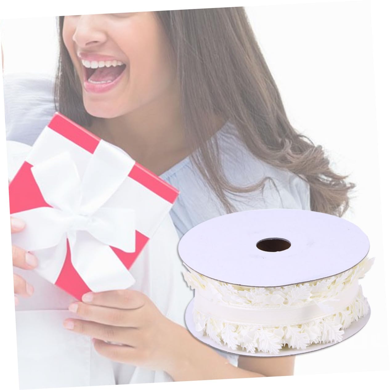 SEWACC 3stücke Hochwertiges Muster Seidenband Edles Geschenkband Für Hochzeiten Partys Bastelarbeiten Dekoration Beige Für Kreative -projekte