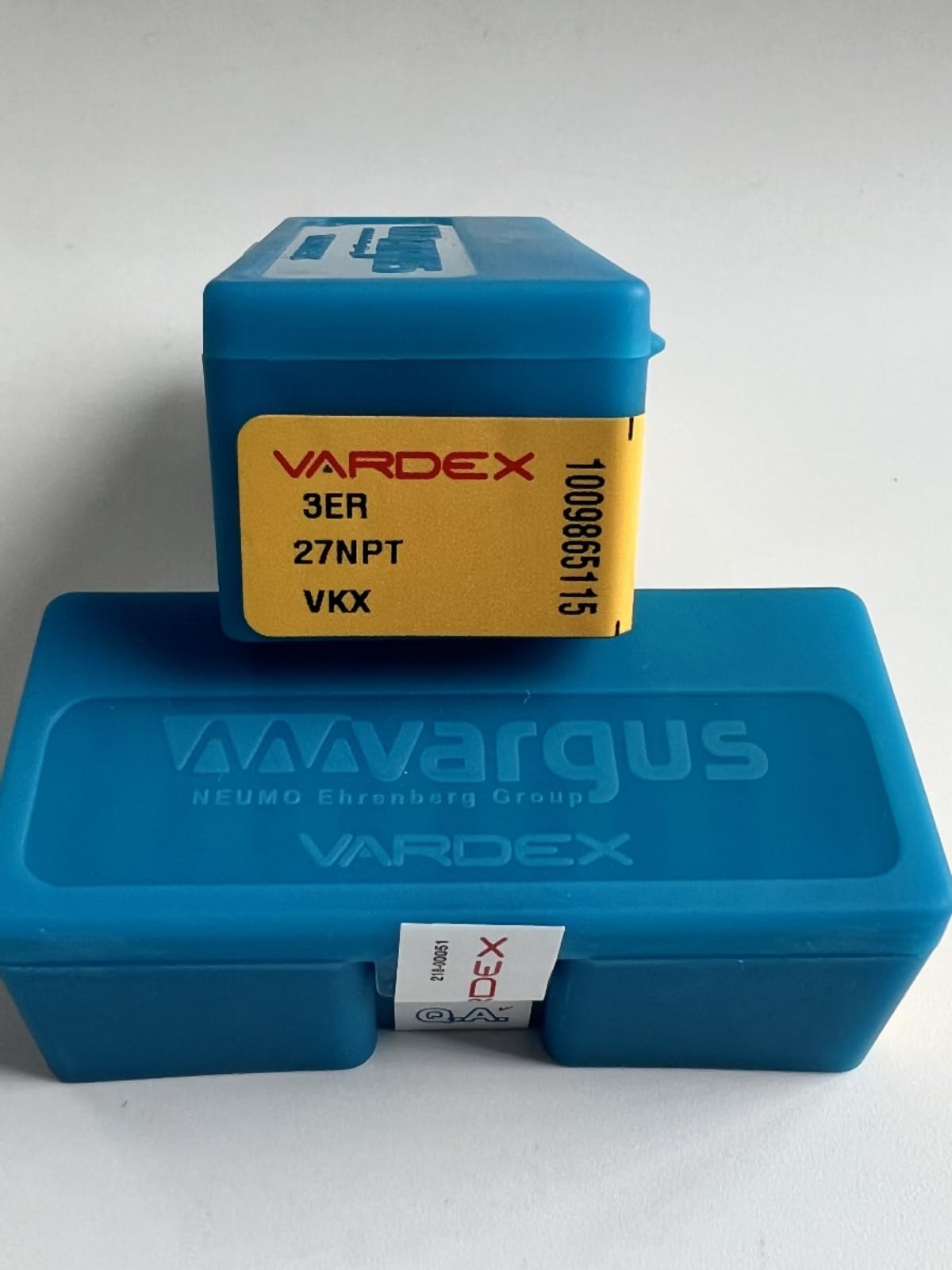 Vargas thread cutter 3ER27NPT VKX/3ER27NPT VTX/Carbide CNC Blade 10 Pieces (3ER27NPT VTX)