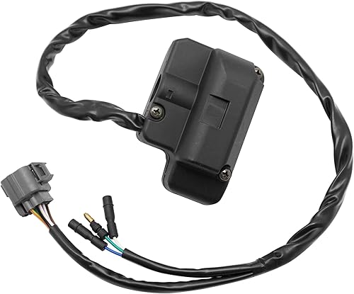 Miniatura 4 de Interruptor de control de manillar compatible con Honda Recon 250 ES TRX250-TE Interruptor de botón de arranque y parada de faros delanteros