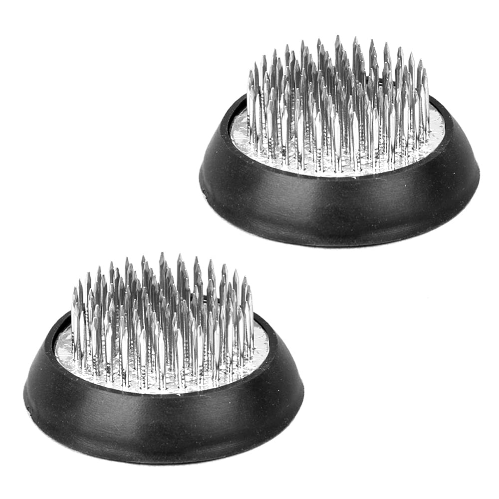 alladaga Flower Frog Stainless Steel Pin Frog Flower Arrangement Holder (1.8 Inch (2pcs)) — image 1
