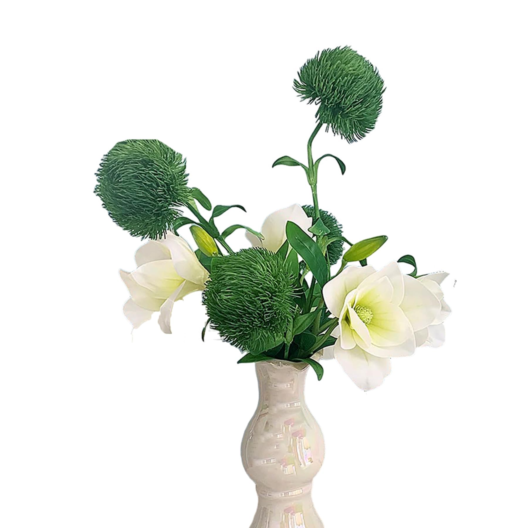 cosybeau 6-Pack Faux Dianthus + White Magnolia