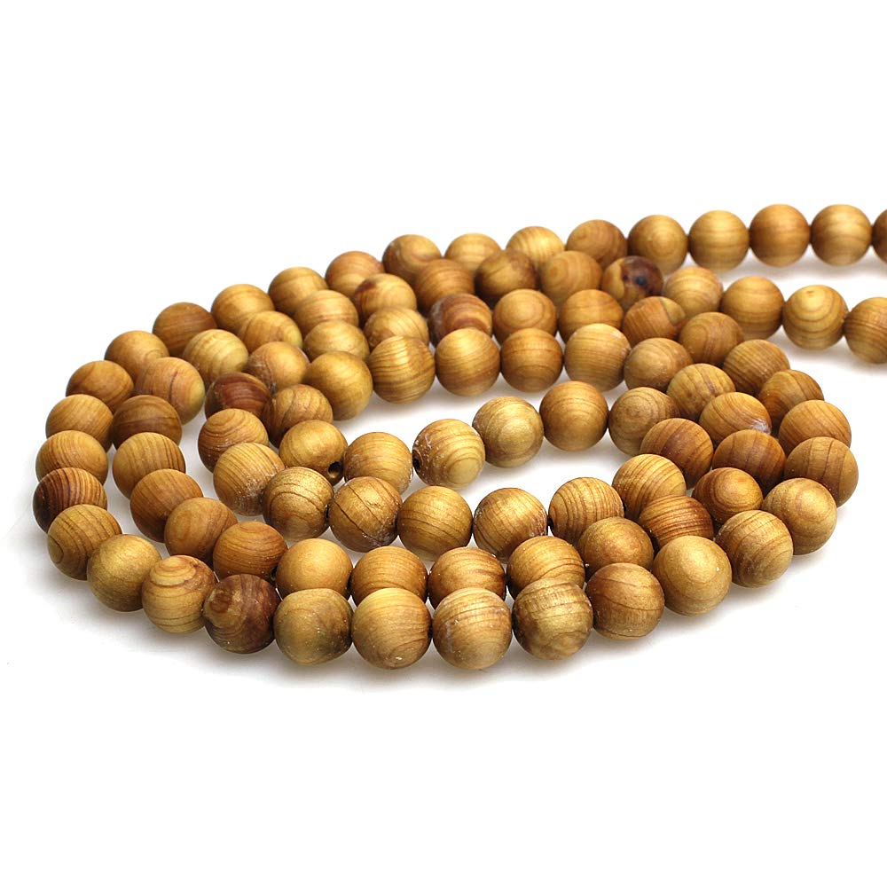 100 Petites Perles Rondes En Bois De 12 Mm. Perles En Bois De