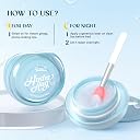 Glam21 Hydra Hug Nourishing Lip Mask | Long-Lasting Dewy Hydration | Powered by HA, Shea, Vit E & Rice Extract | Smooth, Baby-Soft Lips | Featherlight, Comfy Formula| With Day Glow & Night Repair | 4gm gallery image