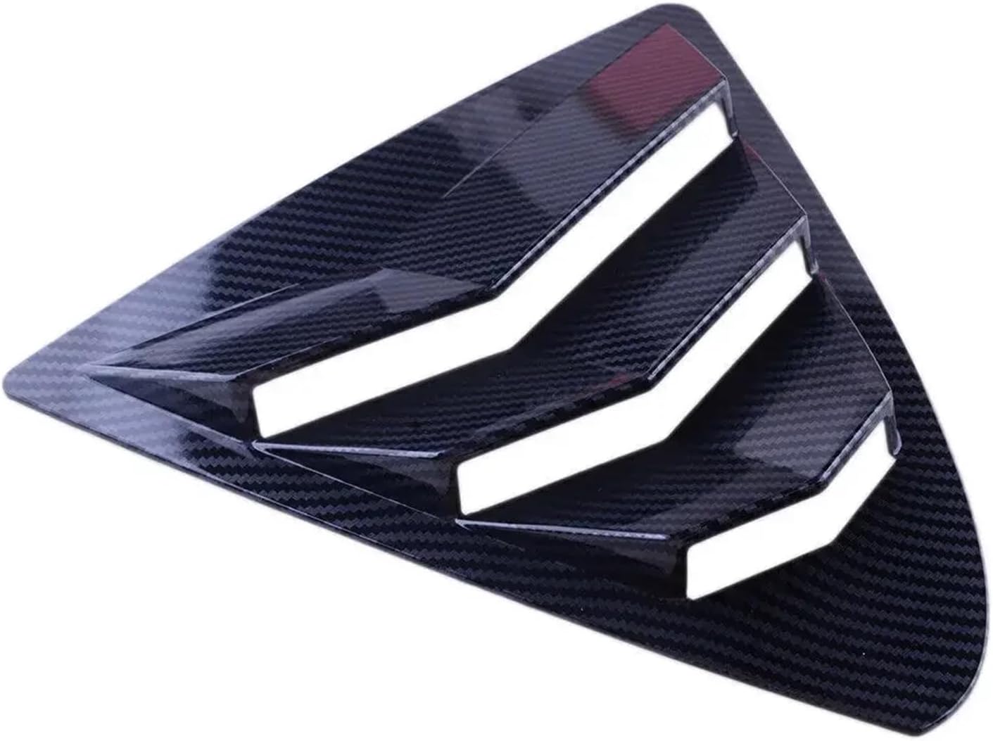 Rear Window Louver Shutter Cover Side Vent Trim Windshield Decoration Cover Car Accessories Compatible for Lexus IS300 IS250 200t 2013 2014 2015 2016 2017 2018 2019(Matte Black)