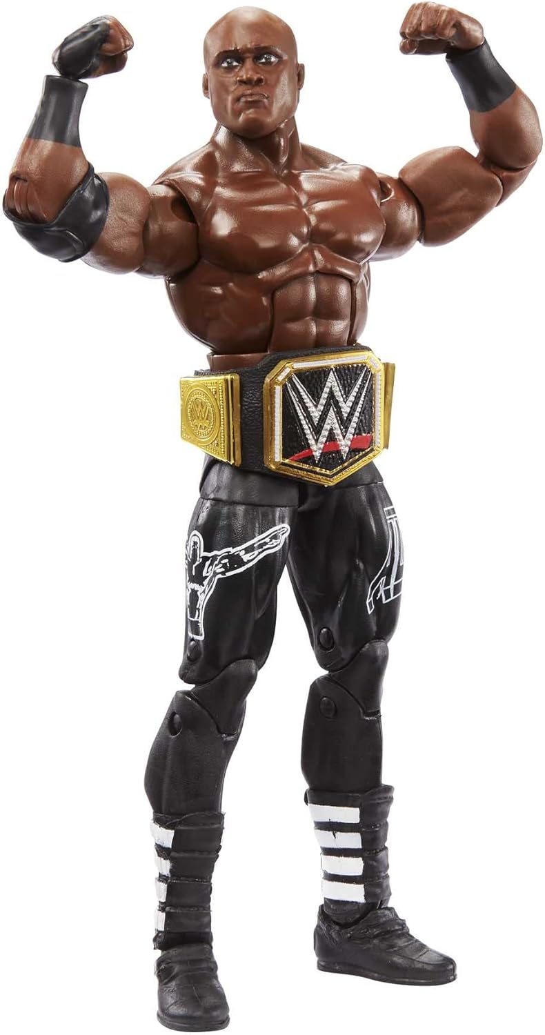 WWE Bobby Lashley Elite Collection Action Figure, 6-inch Posable Collectible Gift for WWE Fans Ages 8 Years Old & Up