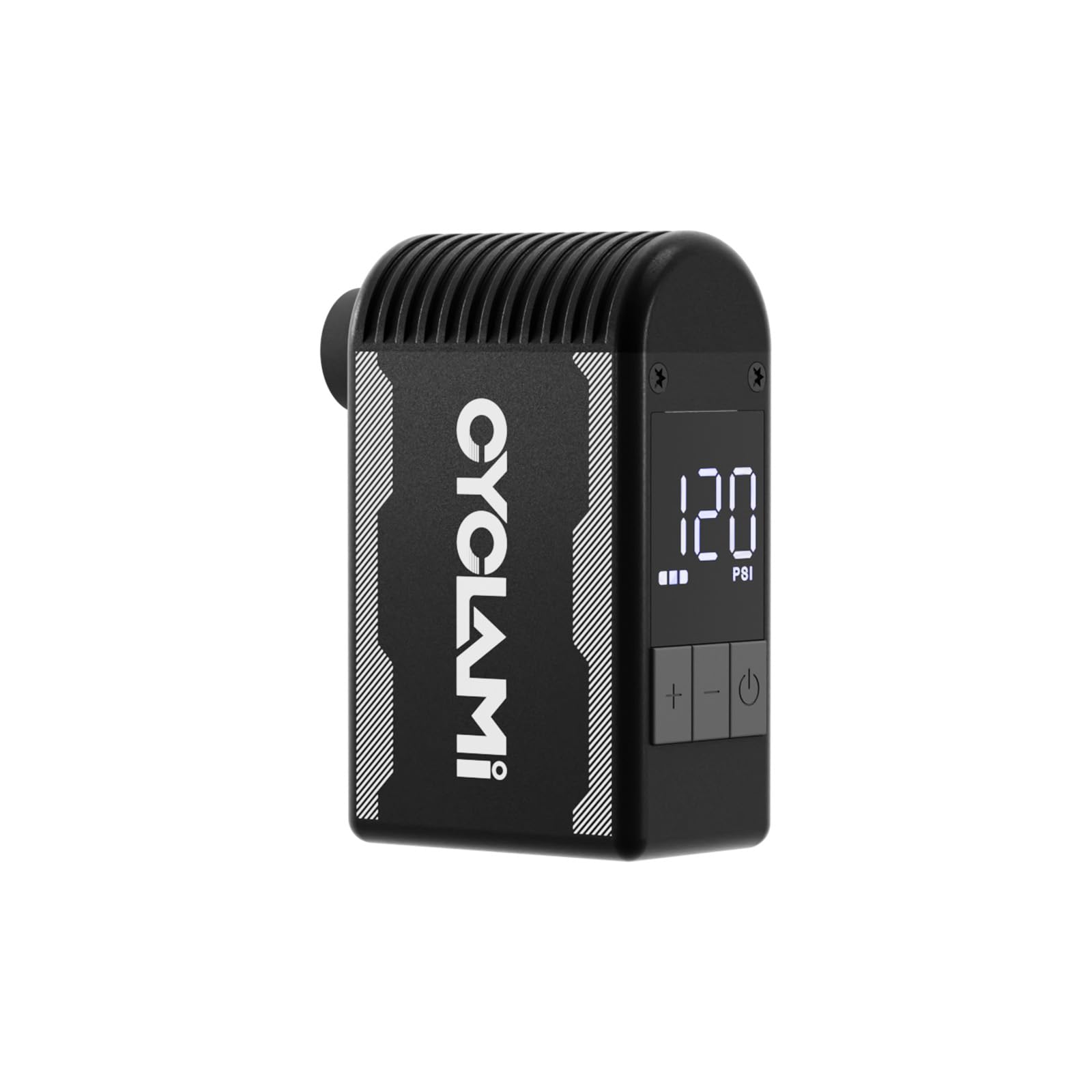 A2S Bomba de Bicicleta 120PSI Mini Eléctrico de la Bicicleta con Manómetro Digital Bomba Portátil Parada Automática con Válvulas Presta y Schrader para Bicicletas de Carretera y de Montaña